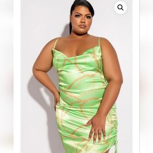 Women's Plus Size Mini Dress